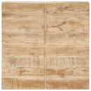 vidaXL tömör mangófa dohányzóasztal 80 x 80 x 28 cm