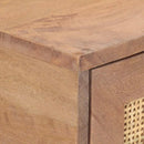 vidaXL tömör mangófa tálalóasztal 100 x 35 x 76 cm