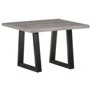 vidaXL tömör akácfa dohányzóasztal természetes szélekkel 60x60x40 cm