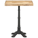 vidaXL nyers mangófa bisztróasztal 60 x 60 x 77 cm