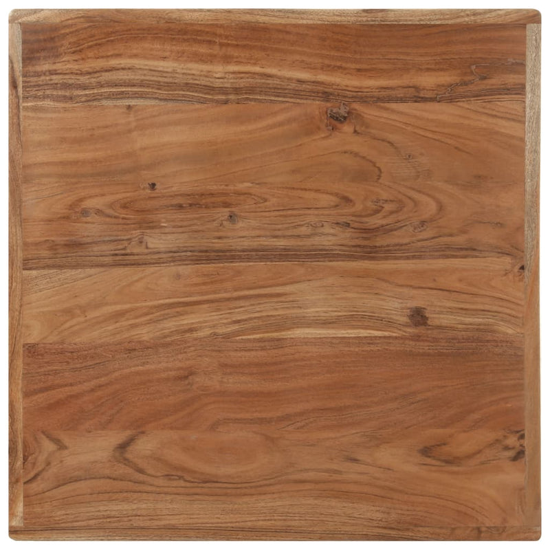 vidaXL tömör akácfa bisztróasztal 60 x 60 x 76 cm