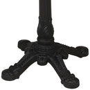 vidaXL tömör újrahasznosított fa bisztróasztal 60 x 60 x 76 cm