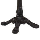 vidaXL tömör akácfa bisztróasztal Ø60 x 76 cm