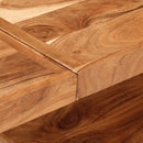 vidaXL tömör akácfa tálalóasztal 150 x 30 x 75 cm