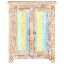 vidaXL nyers akácfa komód 61 x 35 x 76 cm