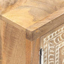 vidaXL tömör mangófa dohányzóasztal 90 x 50 x 35 cm