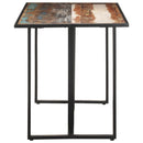 vidaXL tömör újrahasznosított fa étkezőasztal 140 cm