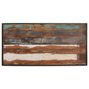 vidaXL tömör újrahasznosított fa étkezőasztal 140 cm