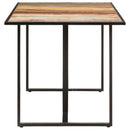 vidaXL tömör újrahasznosított fa étkezőasztal 160 cm