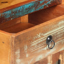 vidaXL tömör újrahasznosított fa magasszekrény 45 x 32 x 110 cm