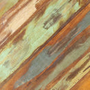 vidaXL tömör újrahasznosított fa dohányzóasztal Ø68 x 43 cm