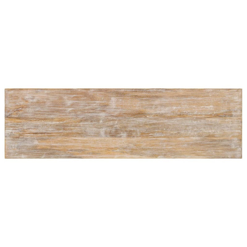 vidaXL tömör mangófa tálalóasztal 100 x 30 x 75 cm