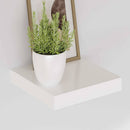 vidaXL magasfényű fehér MDF lebegő fali polc 23 x 23,5 x 3,8 cm