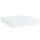 vidaXL 2 db magasfényű fehér MDF lebegő fali polc 23 x 23,5 x 3,8 cm