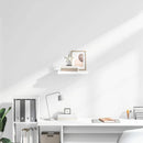 vidaXL magasfényű fehér MDF lebegő fali polc 40 x 23,5 x 3,8 cm