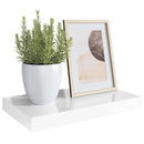 vidaXL magasfényű fehér MDF lebegő fali polc 40 x 23,5 x 3,8 cm