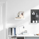 vidaXL magasfényű fehér MDF lebegő fali polc 50 x 23,5 x 3,8 cm