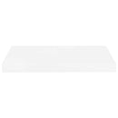 vidaXL magasfényű fehér MDF lebegő fali polc 50 x 23 x 3,8 cm