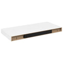 vidaXL 4 db magasfényű fehér MDF lebegő fali polc 50 x 23,5 x 3,8 cm