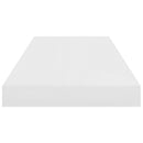 vidaXL magasfényű fehér MDF lebegő fali polc 60 x 23,5 x 3,8 cm