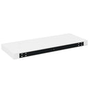 vidaXL 4 db magasfényű fehér MDF lebegő fali polc 60 x 23,5 x 3,8 cm