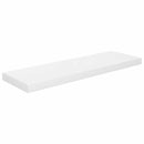 vidaXL magasfényű fehér MDF lebegő fali polc 80 x 23,5 x 3,8 cm