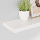 vidaXL 2 db magasfényű fehér MDF lebegő fali polc 80 x 23,5 x 3,8 cm