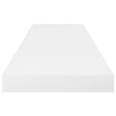vidaXL 2 db magasfényű fehér MDF lebegő fali polc 80 x 23,5 x 3,8 cm
