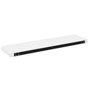vidaXL 4 db magasfényű fehér MDF lebegő fali polc 90 x 23,5 x 3,8 cm