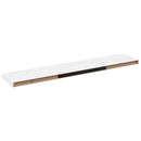 vidaXL magasfényű fehér MDF lebegő fali polc 120 x 23,5 x 3,8 cm