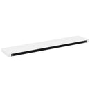vidaXL 2 db magasfényű fehér MDF lebegő fali polc 120 x 23,5 x 3,8 cm