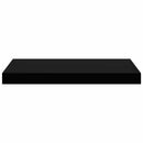 vidaXL magasfényű fekete MDF lebegő fali polc 50 x 23 x 3,8 cm
