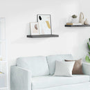 vidaXL magasfényű szürke MDF lebegő fali polc 60 x 23,5 x 3,8 cm