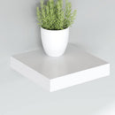 vidaXL fehér MDF lebegő fali polc 23 x 23,5 x 3,8 cm