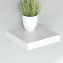 vidaXL fehér MDF lebegő fali polc 23 x 23,5 x 3,8 cm