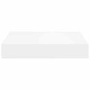vidaXL fehér MDF lebegő fali polc 23 x 23,5 x 3,8 cm