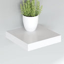 vidaXL 2 db fehér MDF lebegő fali polc 23 x 23,5 x 3,8 cm