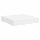 vidaXL 2 db fehér MDF lebegő fali polc 23 x 23,5 x 3,8 cm