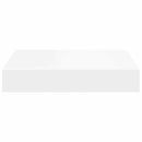 vidaXL 2 db fehér MDF lebegő fali polc 23 x 23,5 x 3,8 cm