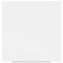vidaXL 2 db fehér MDF lebegő fali polc 23 x 23,5 x 3,8 cm