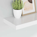 vidaXL fehér MDF lebegő fali polc 40 x 23,5 x 3,8 cm