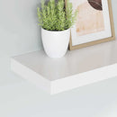 vidaXL fehér MDF lebegő fali polc 40 x 23,5 x 3,8 cm