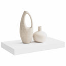 vidaXL fehér MDF lebegő fali polc 40 x 23,5 x 3,8 cm