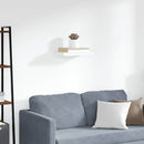 vidaXL fehér MDF lebegő fali polc 40 x 23,5 x 3,8 cm