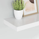 vidaXL 4 db fehér MDF lebegő fali polc 40 x 23,5 x 3,8 cm