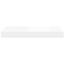 vidaXL 4 db fehér MDF lebegő fali polc 40 x 23,5 x 3,8 cm