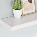 vidaXL fehér MDF lebegő fali polc 50 x 23,5 x 3,8 cm