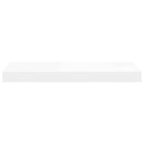 vidaXL fehér MDF lebegő fali polc 50 x 23,5 x 3,8 cm