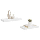 vidaXL 2 db fehér MDF lebegő fali polc 50 x 23,5 x 3,8 cm