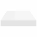 vidaXL 2 db fehér MDF lebegő fali polc 50 x 23,5 x 3,8 cm